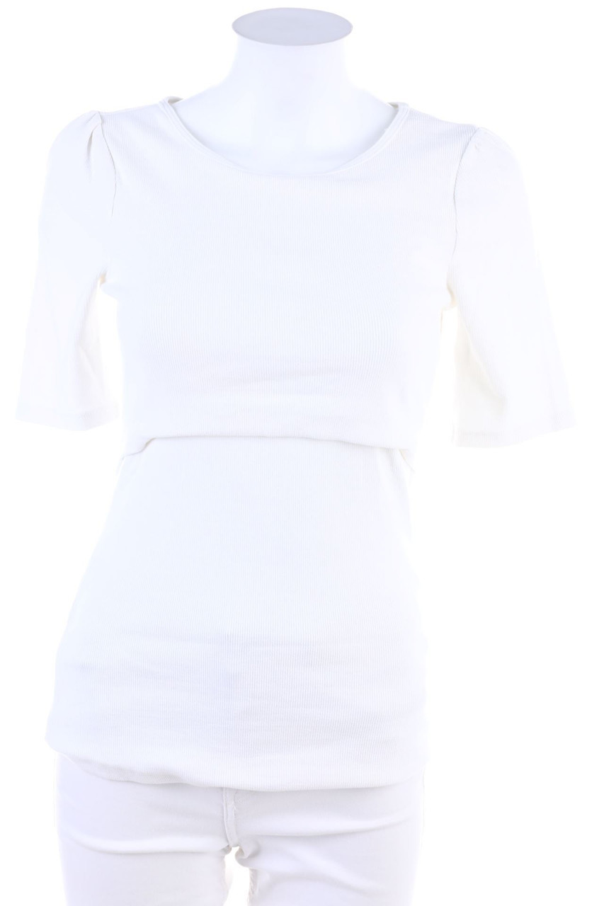 H&M - Kurzarm-Shirt im Layer Look - D 32-34