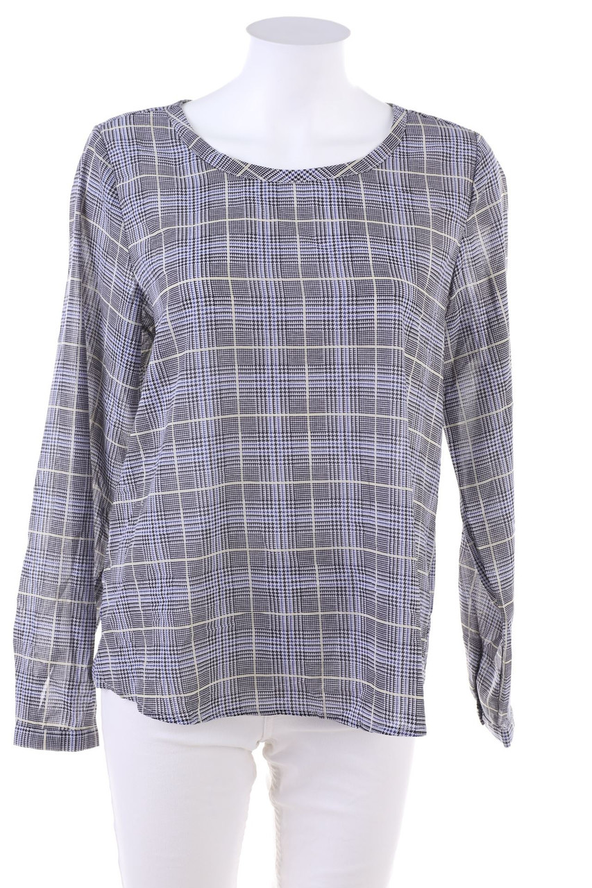 Ohne Label - Bluse mit Tartan-Muster - D 40-42