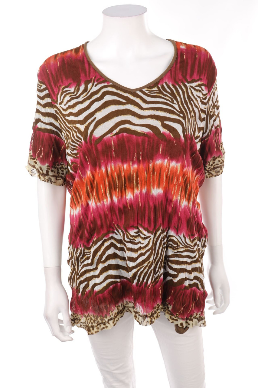 olsen - Kurzarm-Bluse - 3XL