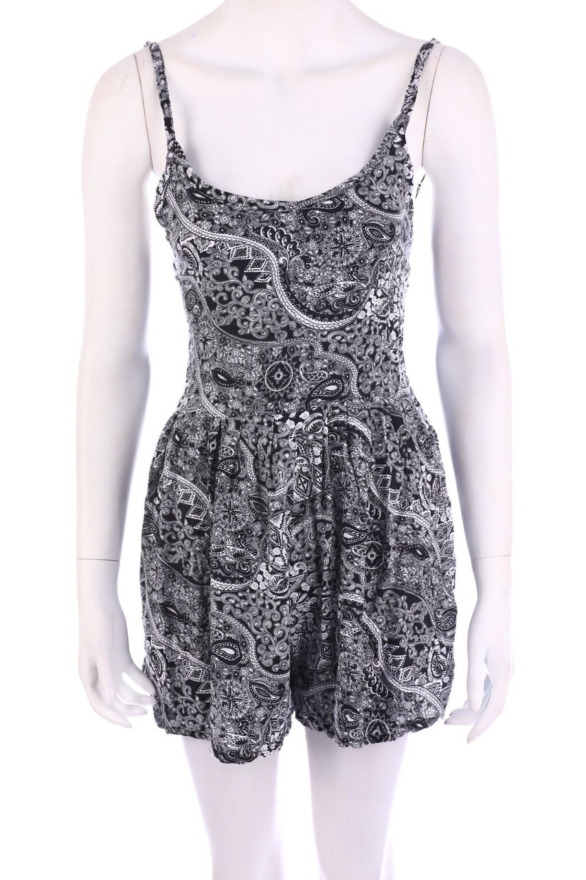 SECONDHAND - Playsuit mit Print - D 34
