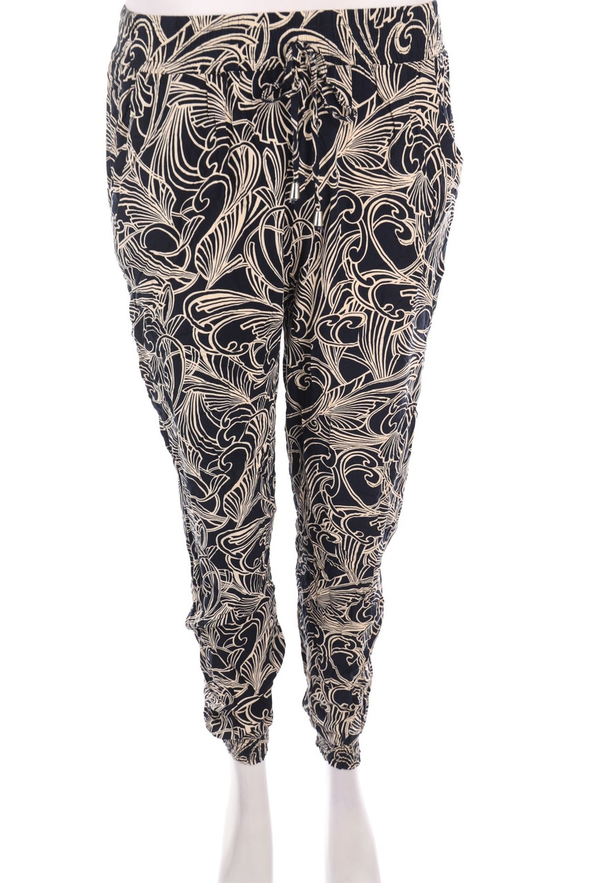 Chicorée - Jogger-Hose aus Viskose - M