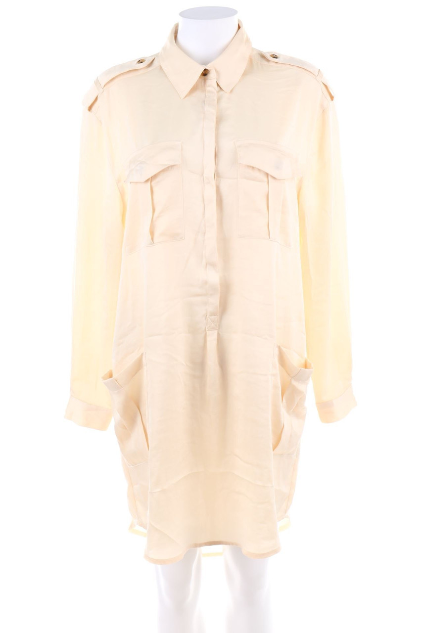 H&M - Blusenkleid mit aufgesetzten Taschen - D 42-44