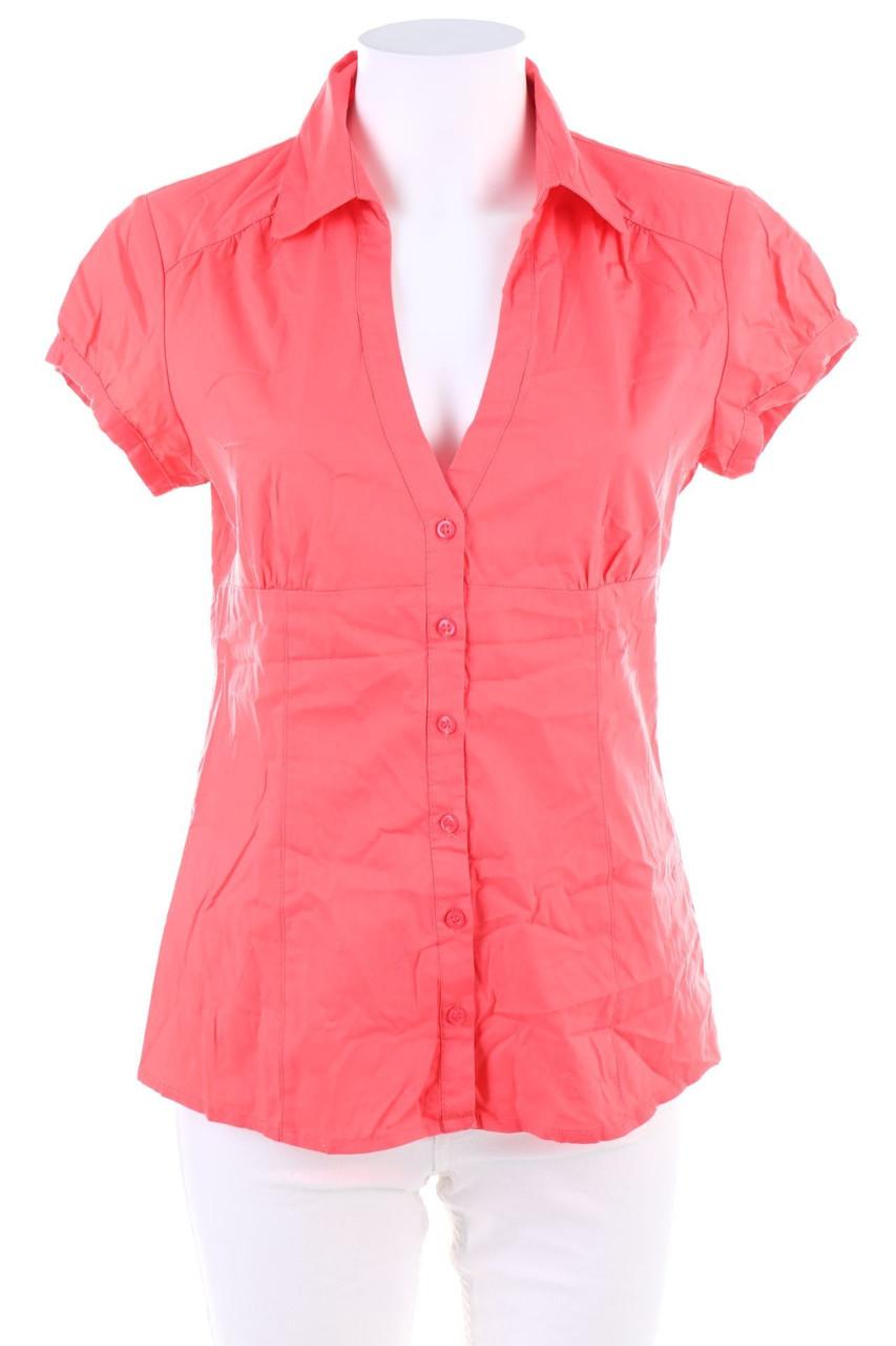 Pimkie - Hemd-Bluse mit kurzem Ärmel - D 36-38