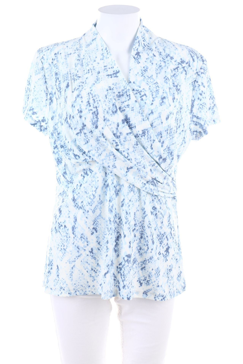 DKNY - Kurzarm-Shirt mit Animal-Print - D 44