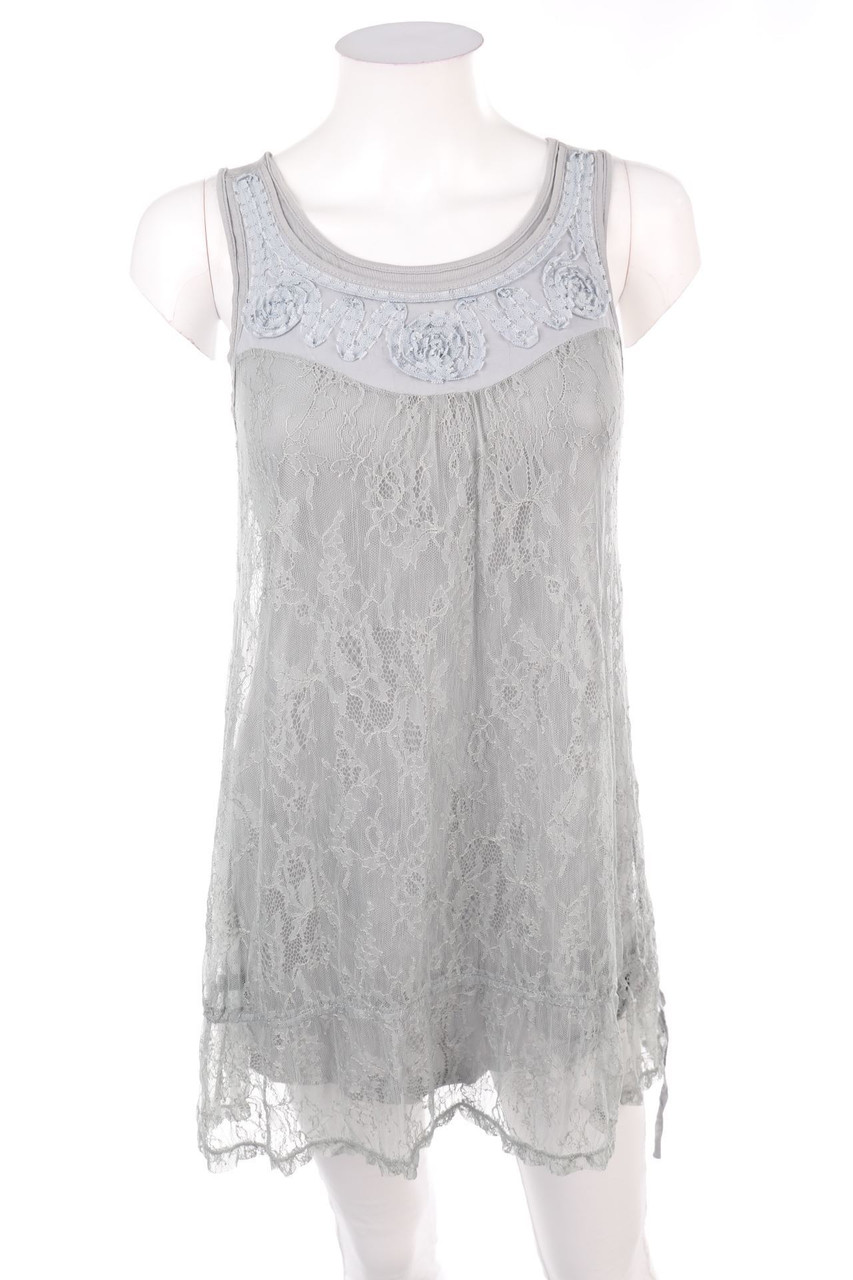 promod - Top mit Spitze im Layer Look - D 32