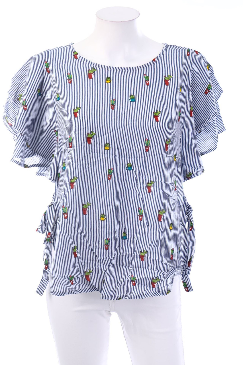 SECONDHAND - Kurzarm-Bluse - S