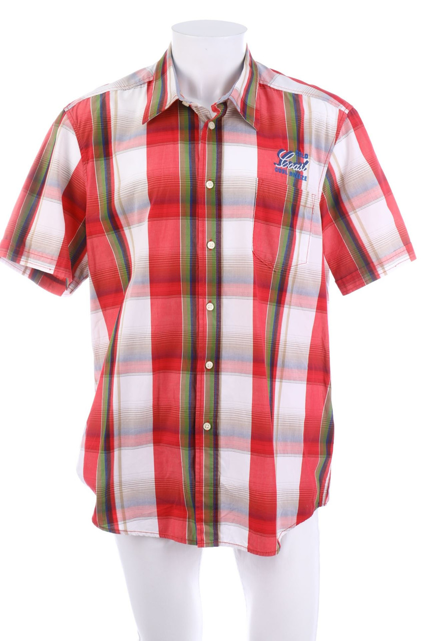 LERROS - Kurzarm-Hemd mit Karo-Muster - XL