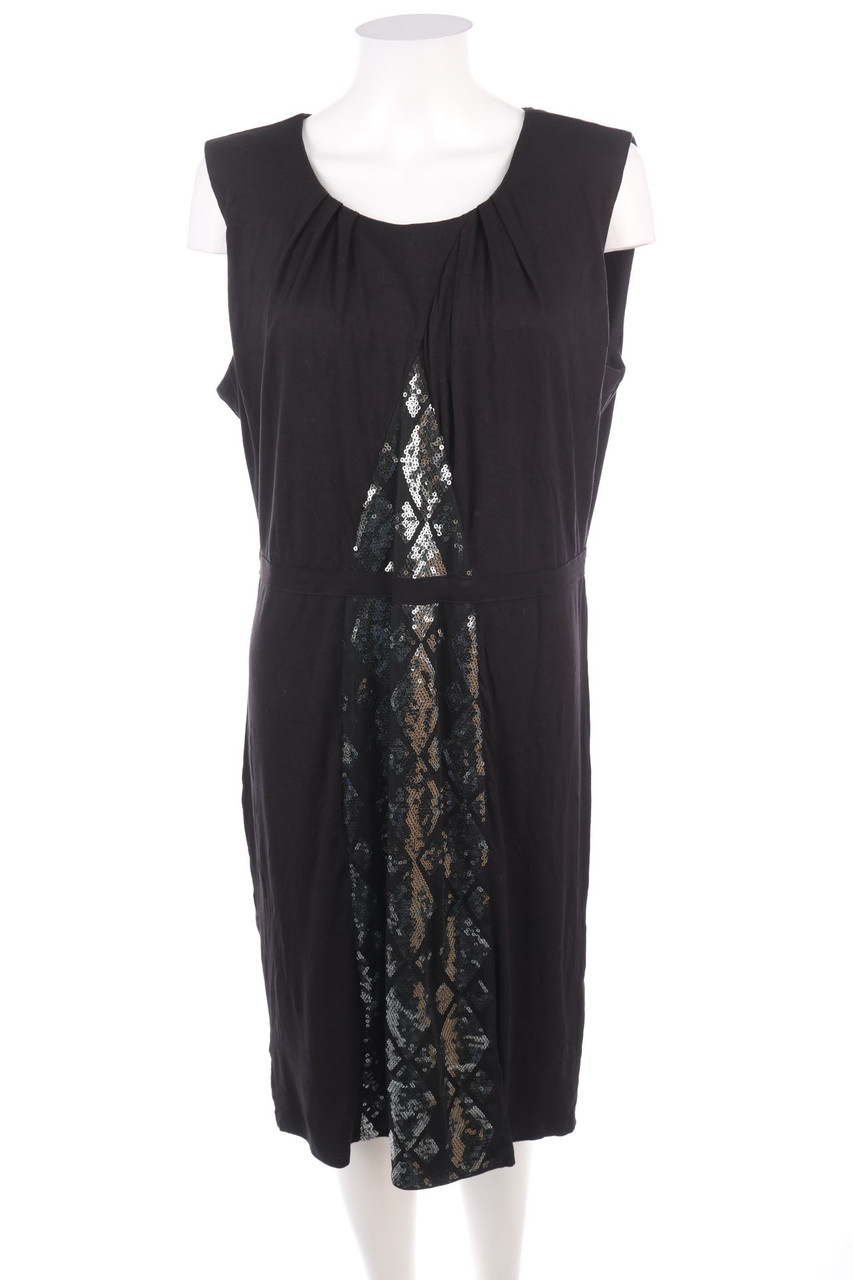 Ohne Label - Kleid mit Pailletten - D 44