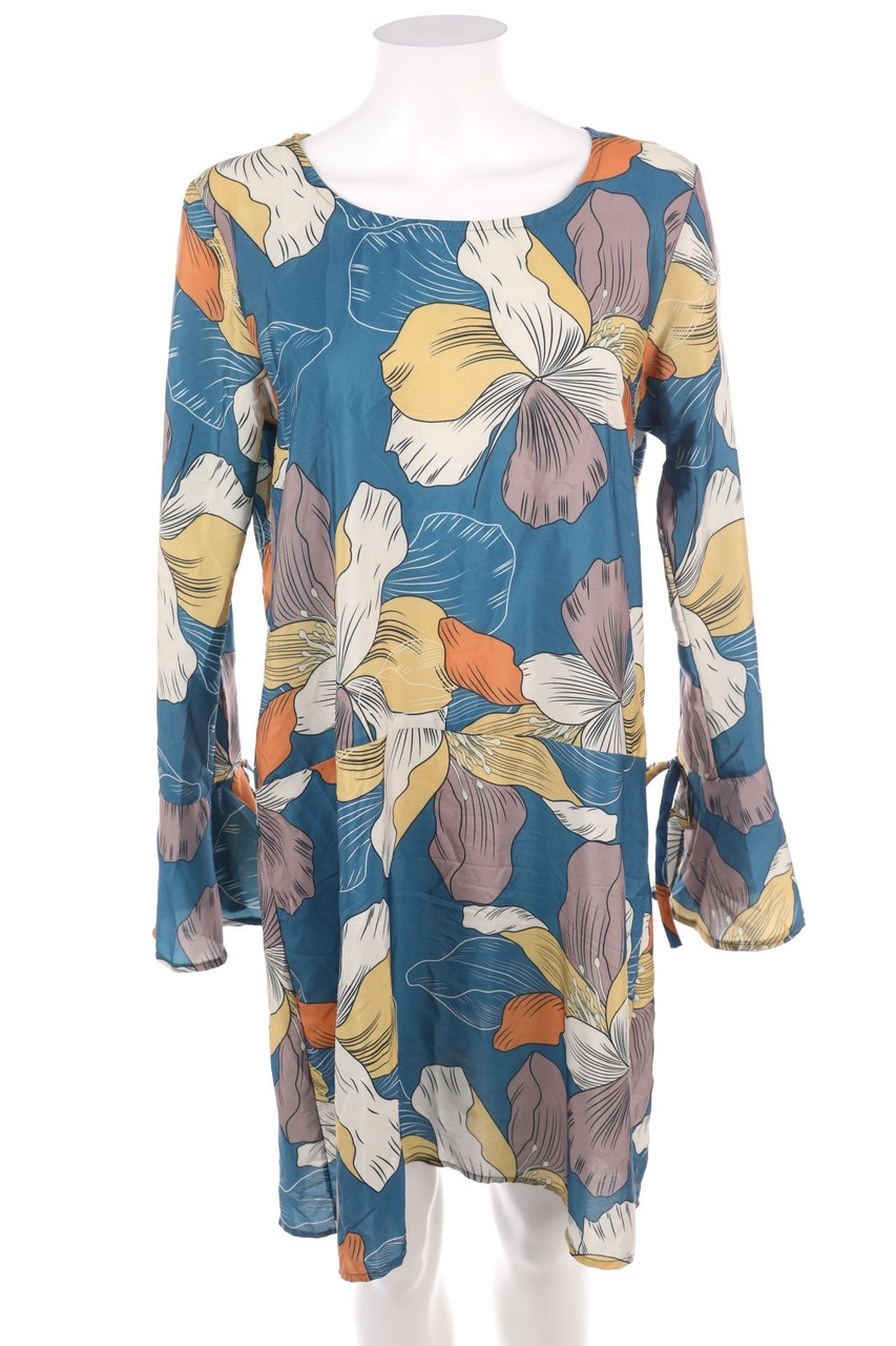 RISSKIO - Kleid mit Blumen-Print - L