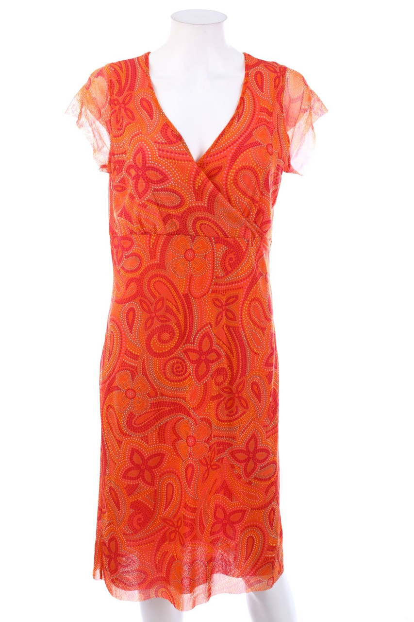 BON´A PARTE - 70s-Kleid mit floralem Muster - L