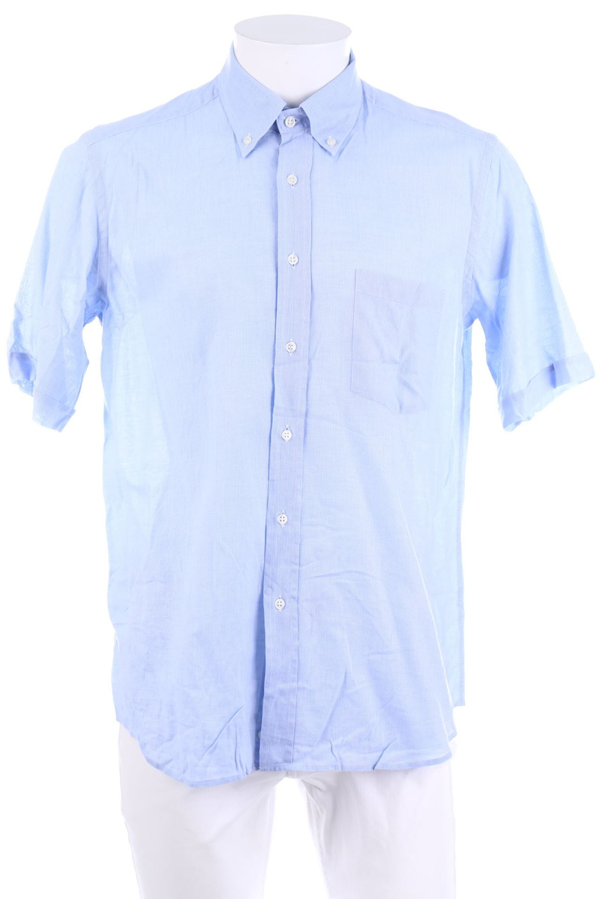 SECONDHAND - Baumwoll-Kurzarm-Hemd - XL