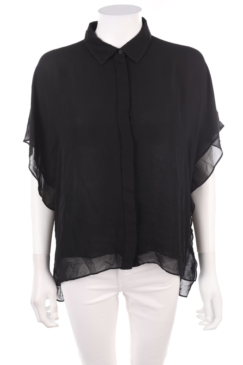ALLSAINTS - Kurzarm-Bluse - L