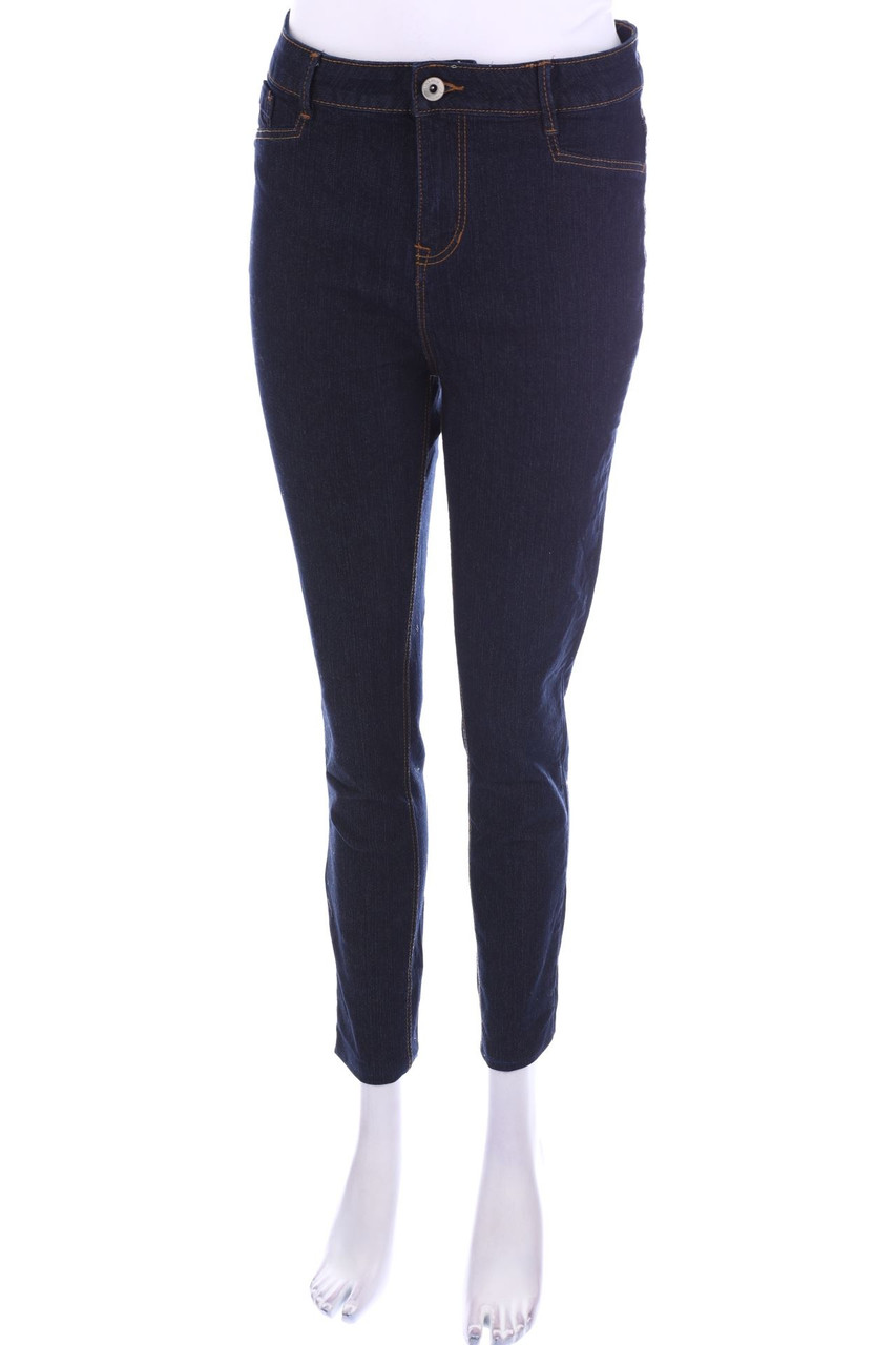 C&A - Dark Denim Skinny-Jeans - L