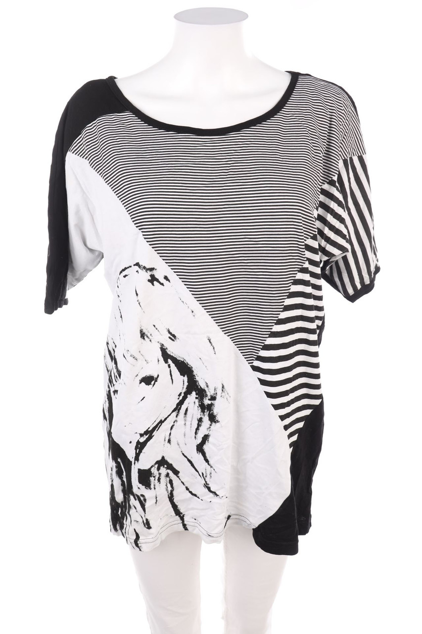 RAINBOW collection - Kurzarm-Shirt mit Muster - S