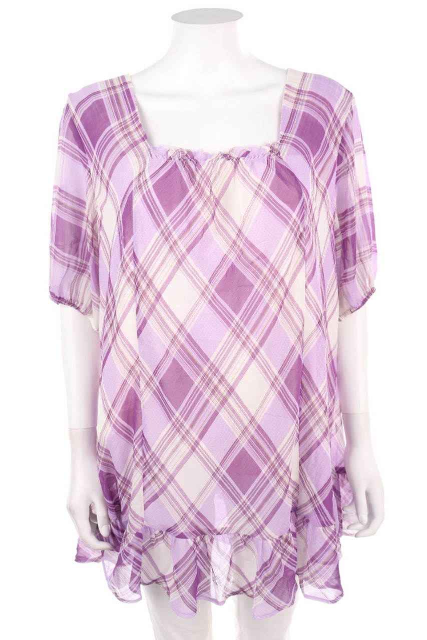 C&A - Kurzarm-Bluse - XL