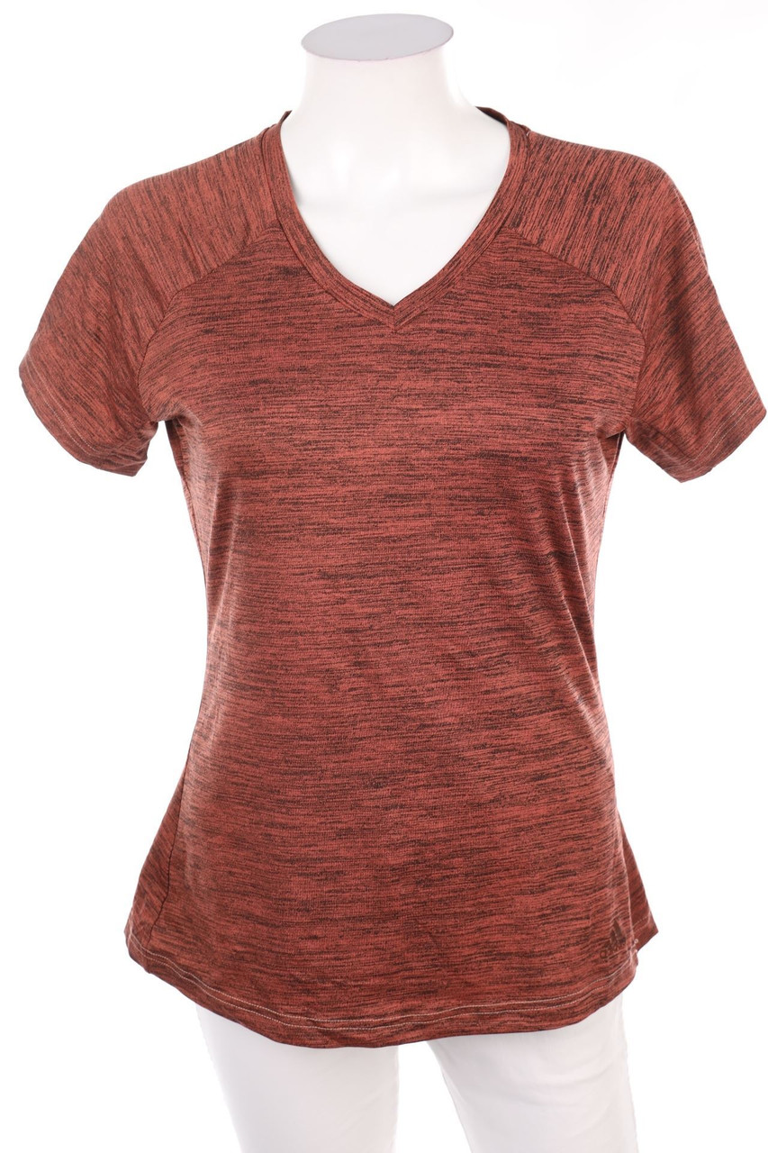 adidas - Sport T-Shirt mit Logo-Print - D 42