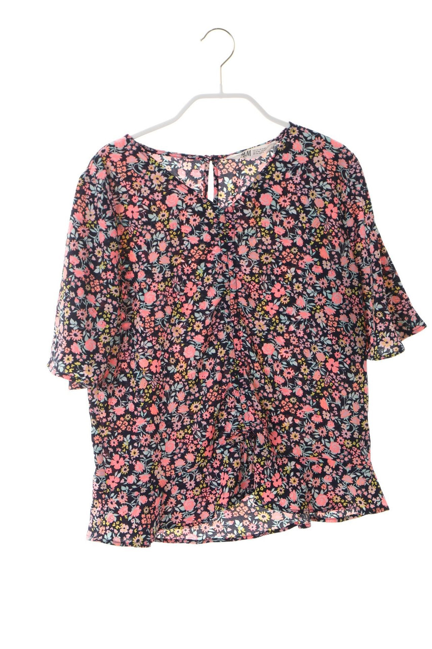 H&M - Bluse mit Blumen-Print - 164