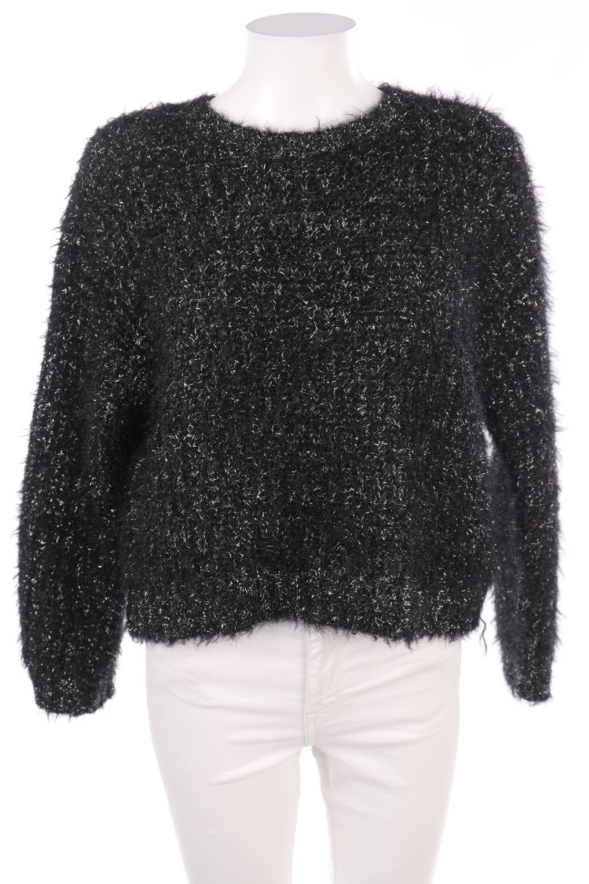 TALLY WEiJL - Strick-Pullover mit Metallic-Effekt - M