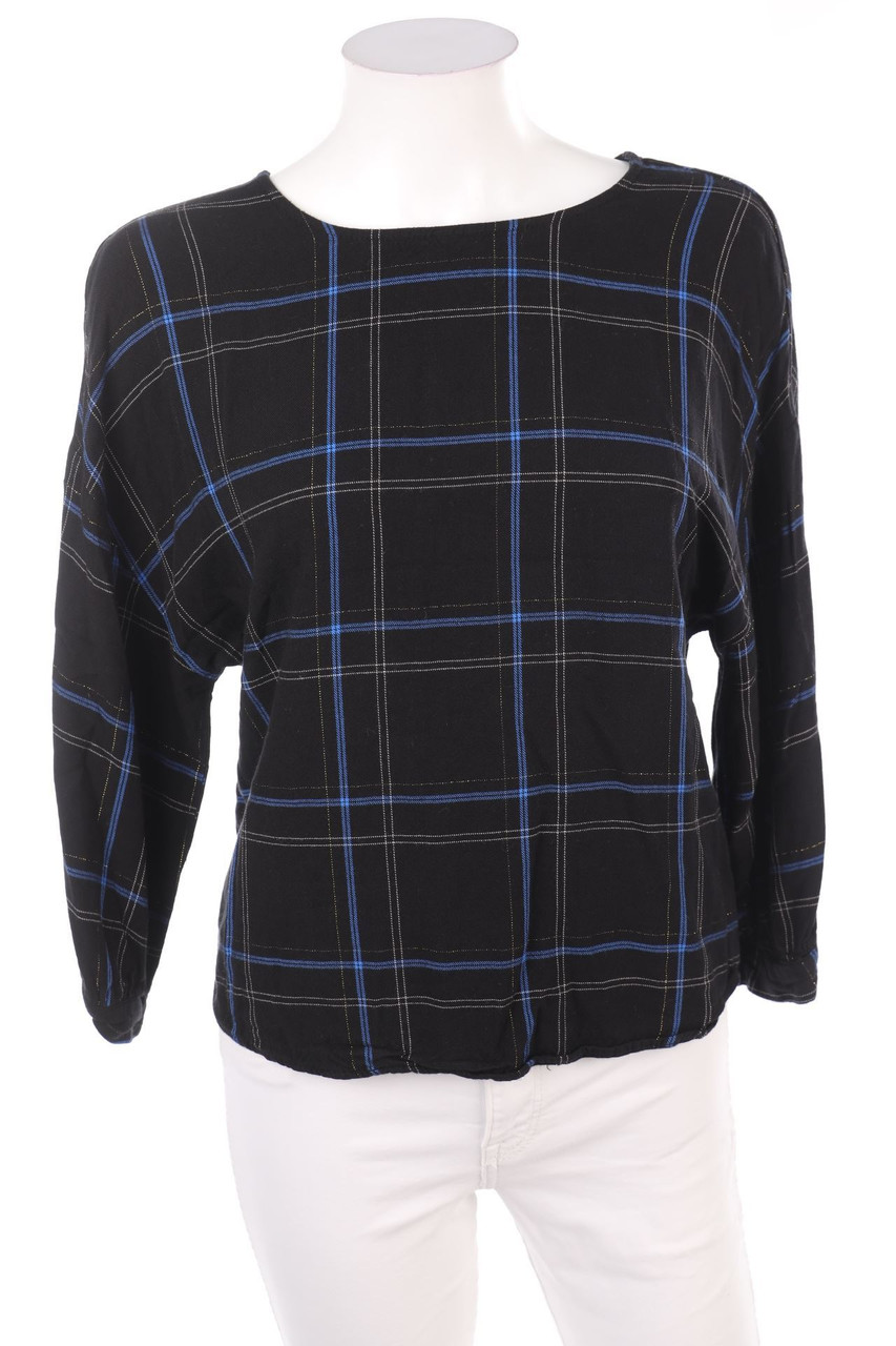 promod - Tartan-Bluse mit 3/4-Ärmel - D 34-36