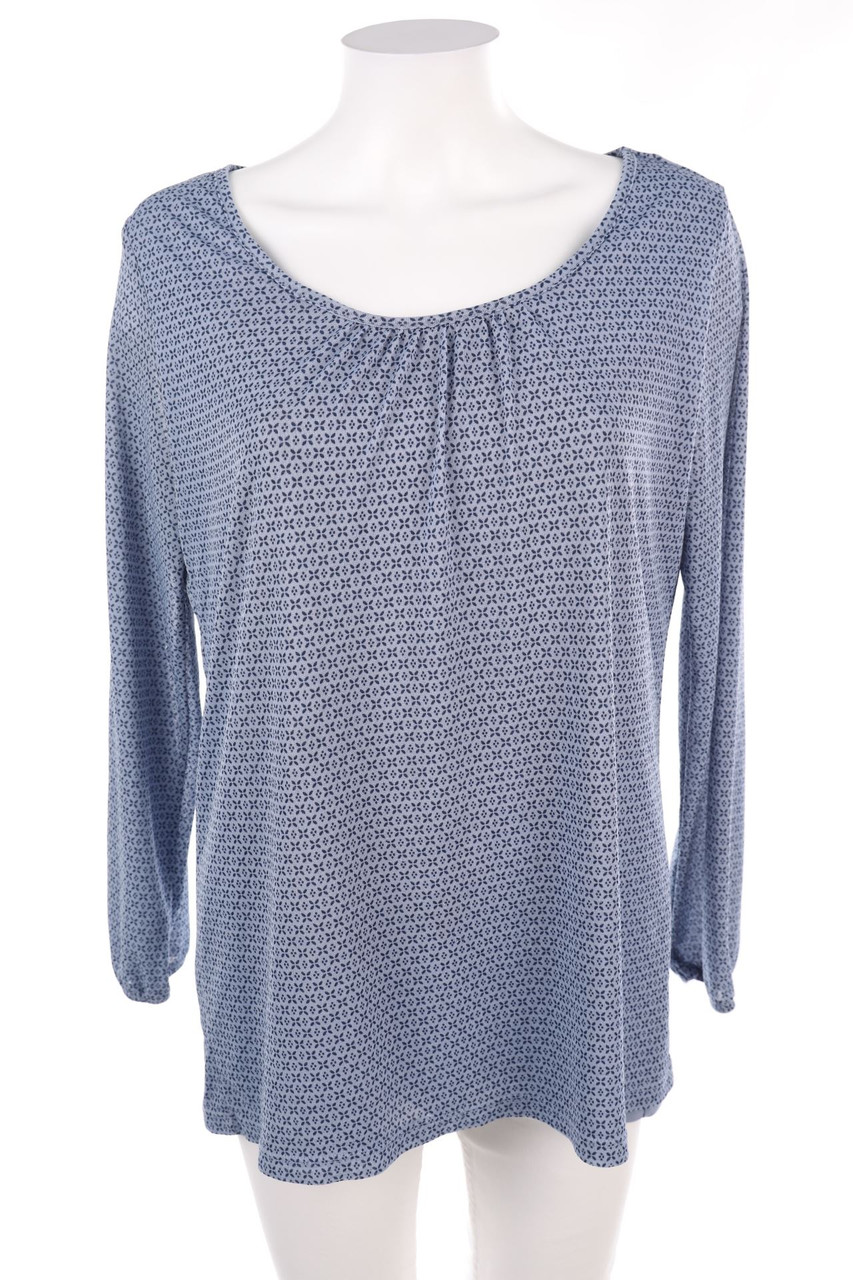 GINA BENOTTI - Longsleeve-Shirt mit Raffungen - M