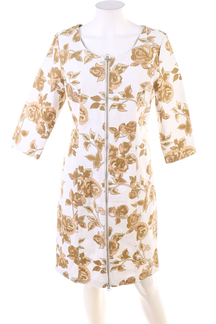 bonprix collection - Abendkleid mit Blumen-Print - M