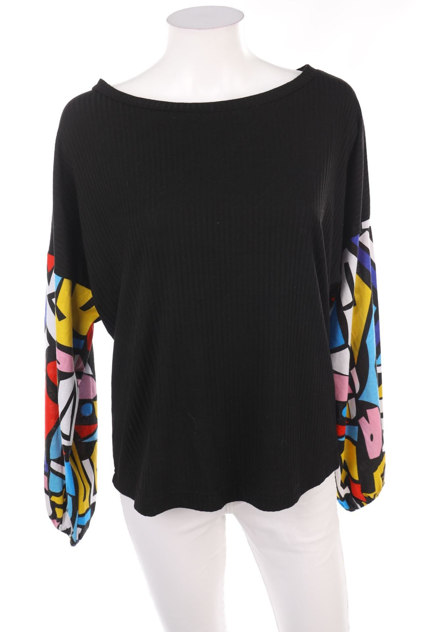 Armonika - Longsleeve-Shirt mit Print - D 40