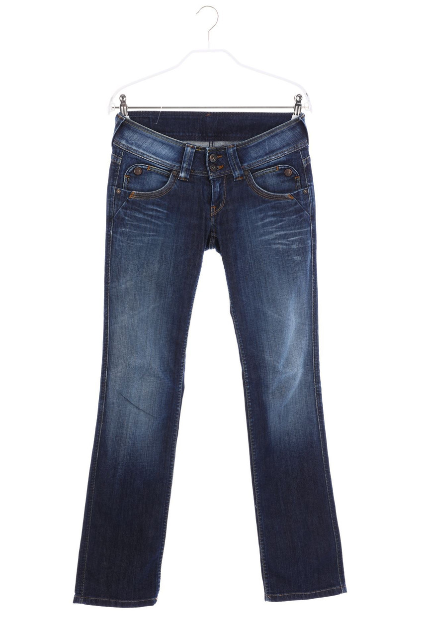 Pepe Jeans - Used Look Straight Cut Jeans - M