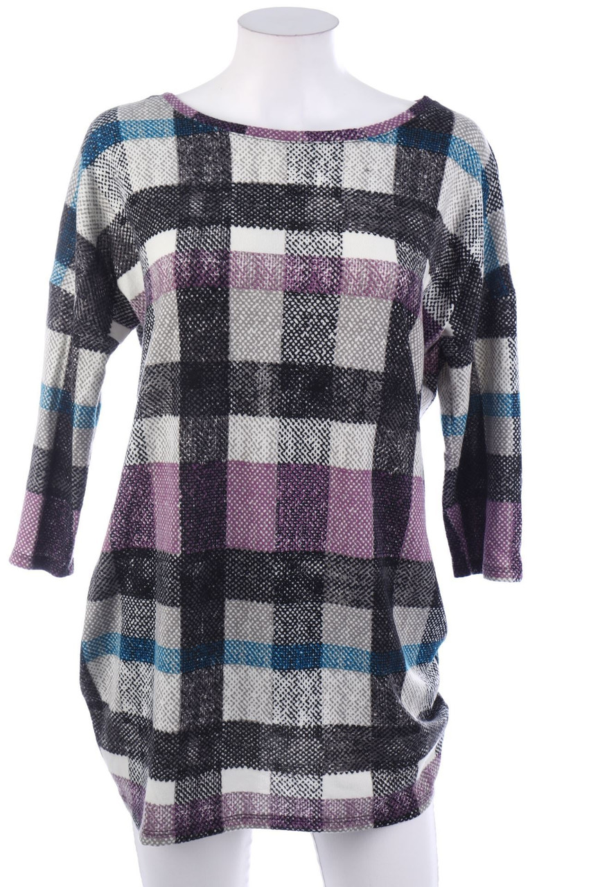 F&F - Pullover mit Karo-Muster - L