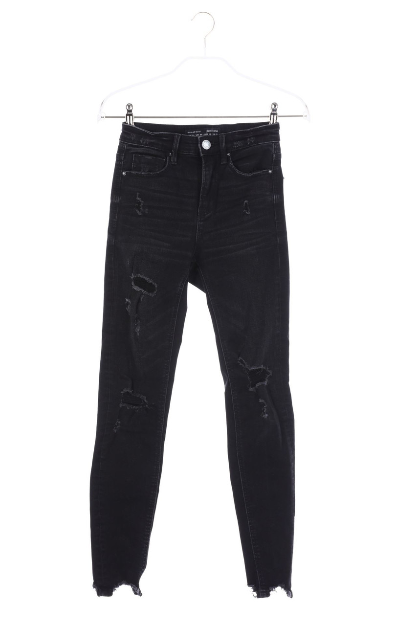 Stradivarius - Destroyed Skinny-Jeans - XXS