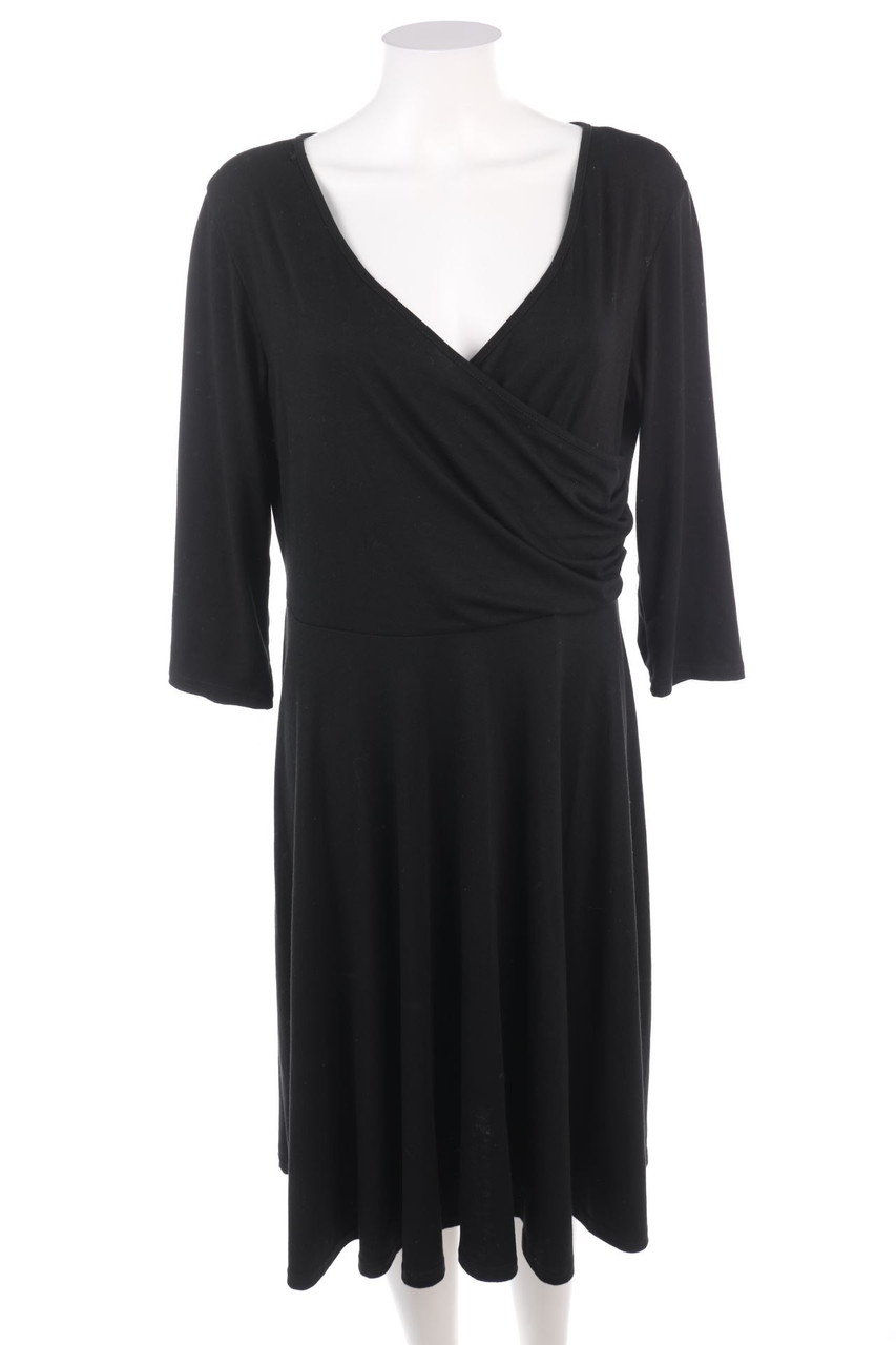 Leadingstar - Midikleid in Wickel-Optik - XL