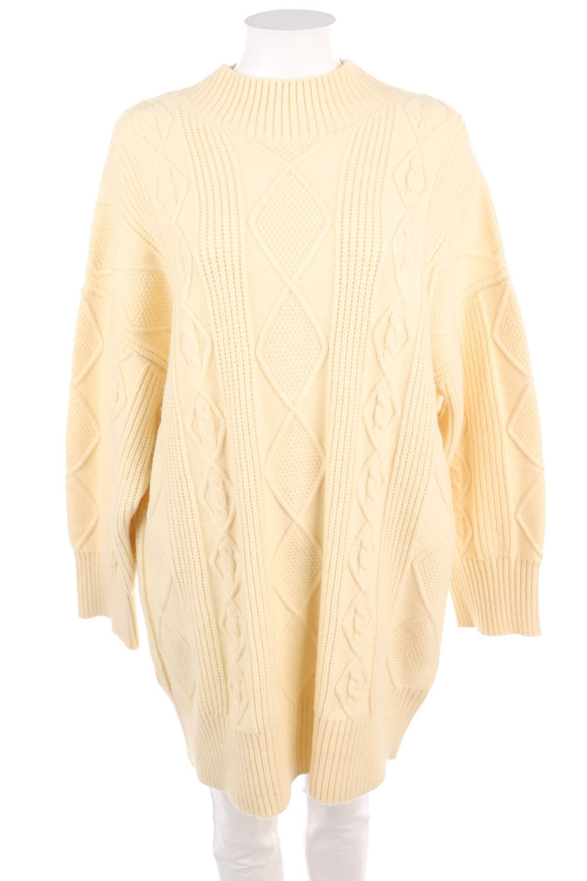 NEW COLLECTION - Long-Strick-Pullover - ONE SIZE