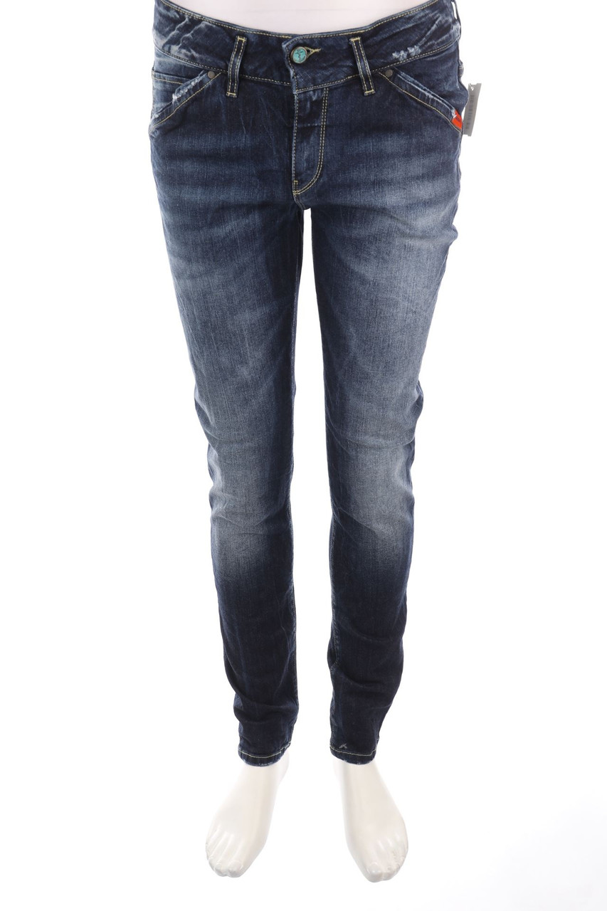 SECONDHAND - Used Look Slim-Jeans - S