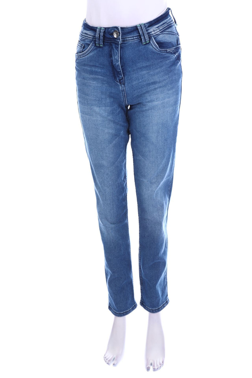 CECIL - Used Look Straight Cut Jeans - W28