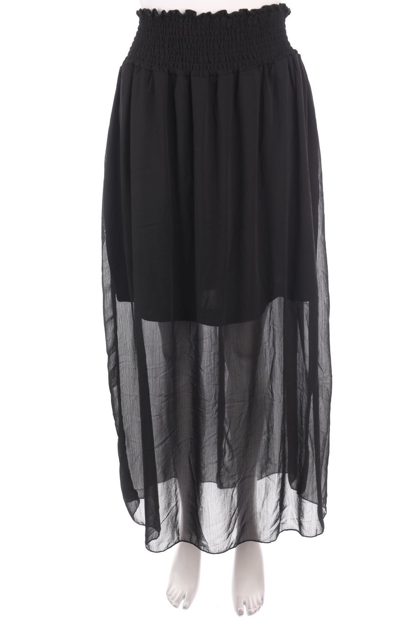 Ohne Label - Maxi-Rock mit Gummizug - D 36