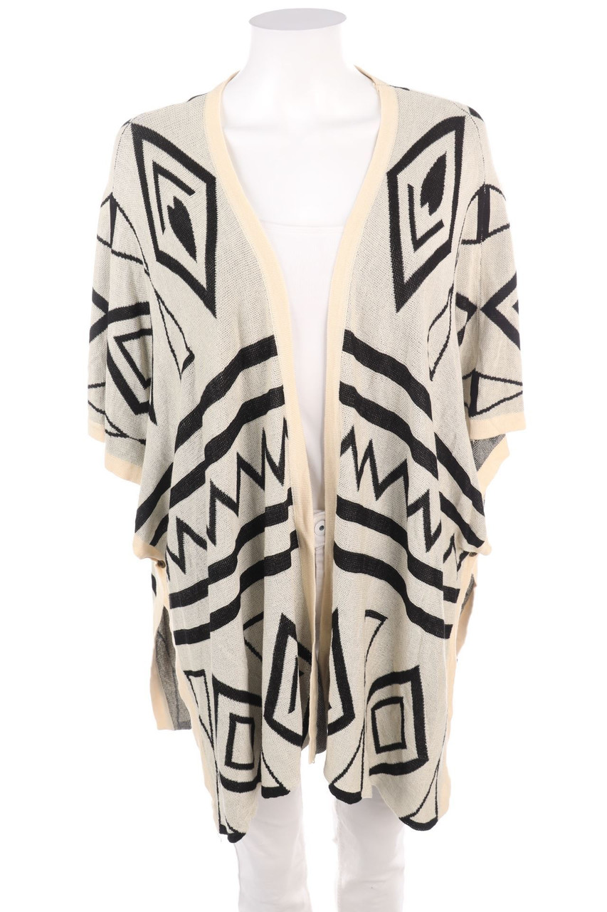 Ohne Label - Cardigan mit Muster - ONE SIZE