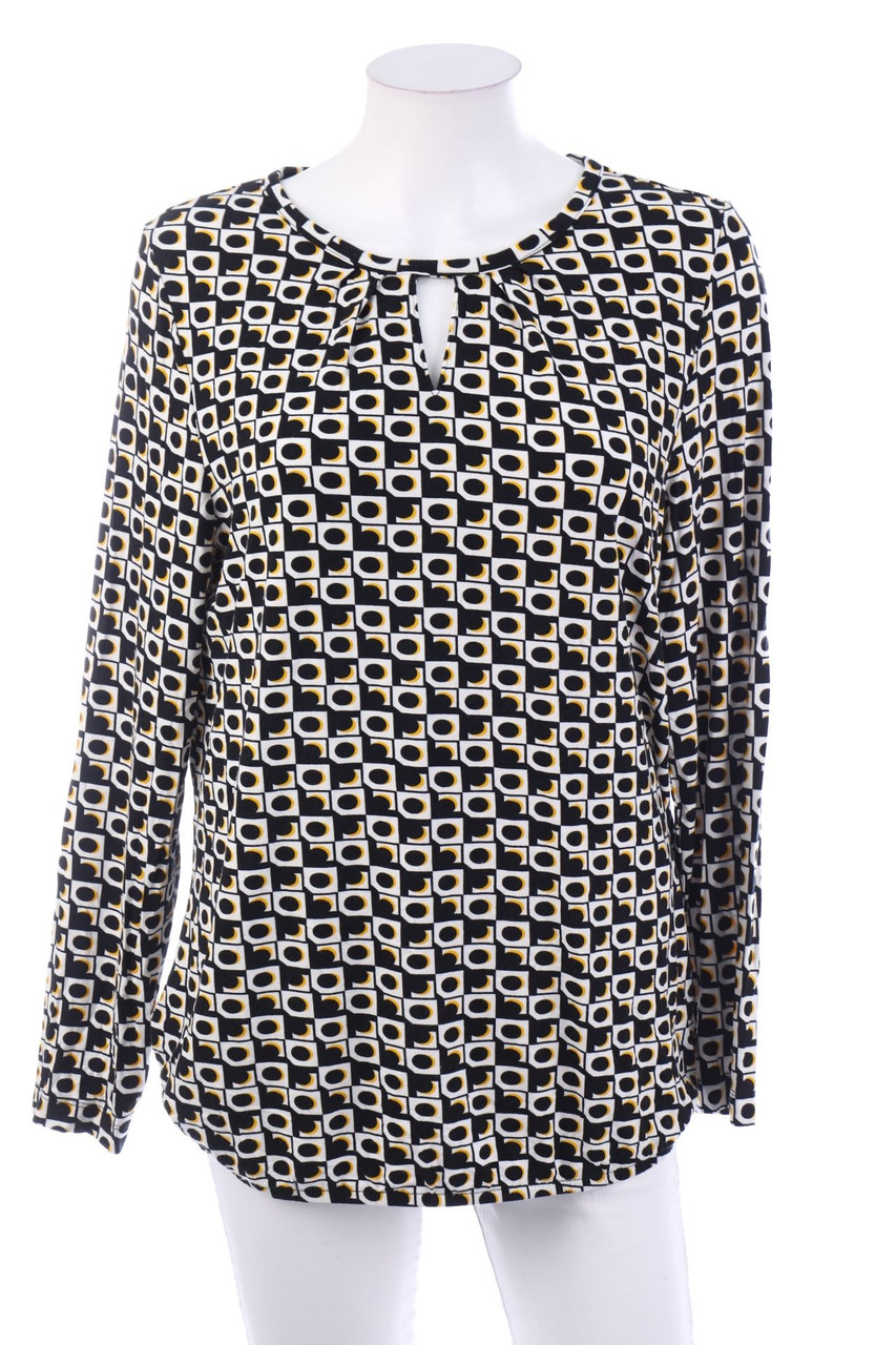 BONITA - Muster-Bluse aus Viskose-Mix - L