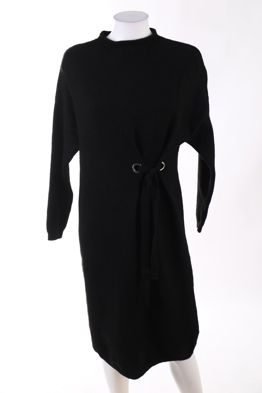 Beauty Woman - Kleid mit Wolle mit langem Ärmel - S