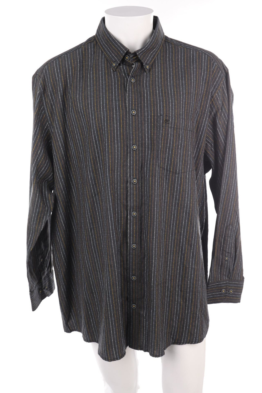 CASA MODA - gestreiftes Hemd aus Baumwolle - 3XL