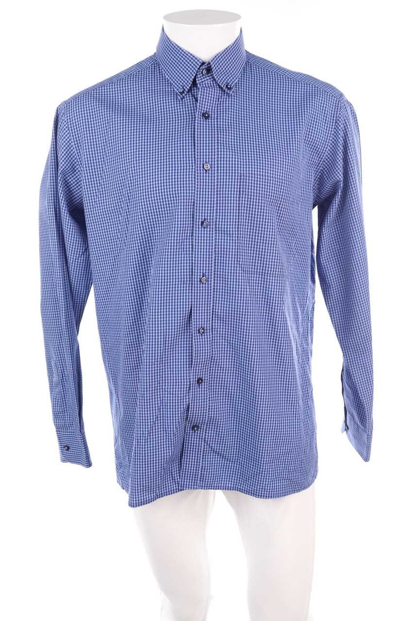 eterna - kariertes Hemd aus Baumwolle - M