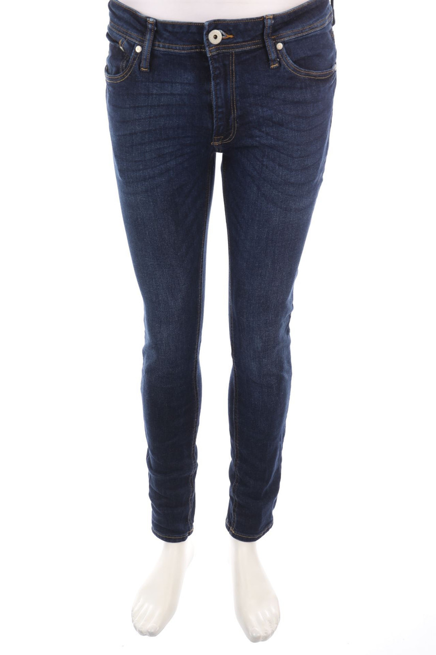JACK & JONES - Used Look Skinny-Jeans - W33