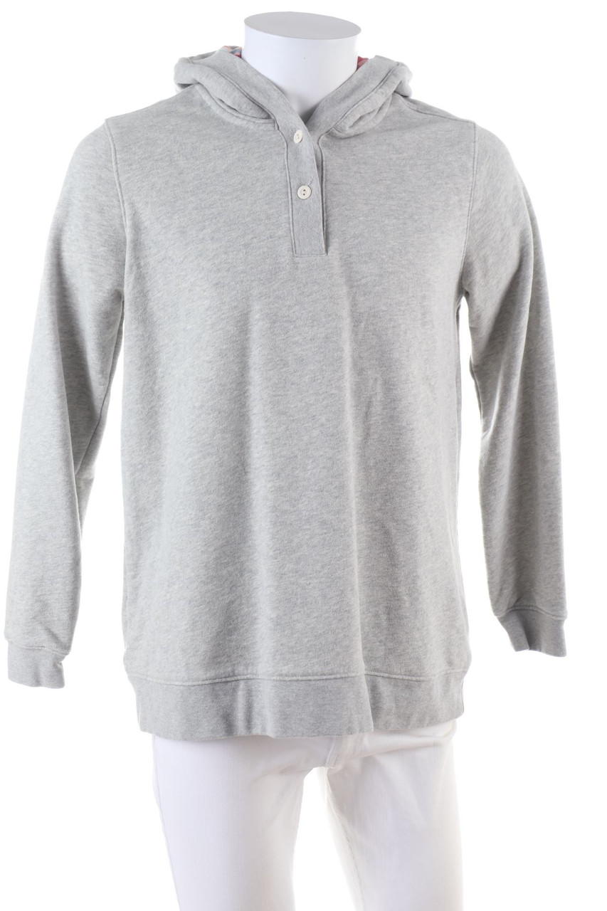 LANDS´END - Kapuzen-Pullover mit Baumwolle - L