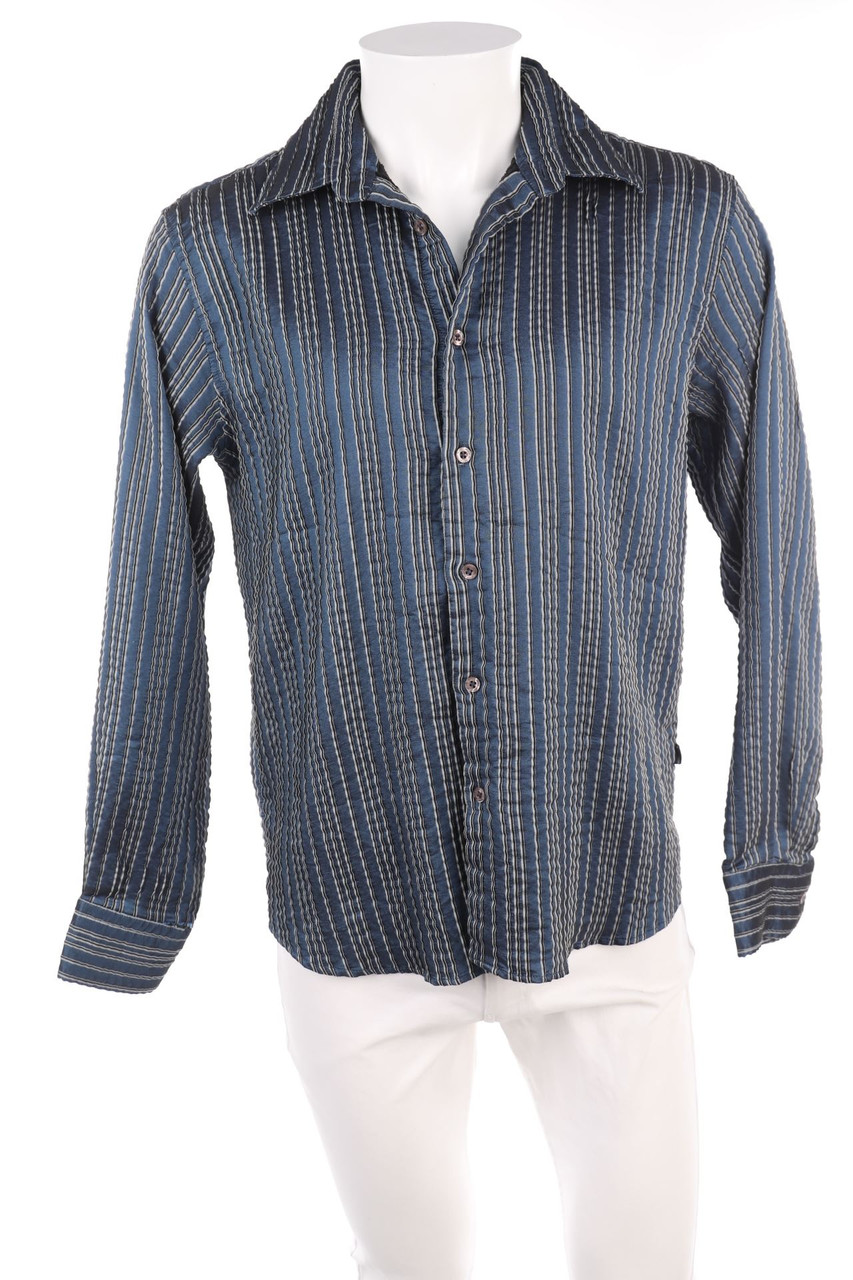 MUCH MORE  - gestreiftes Hemd - L