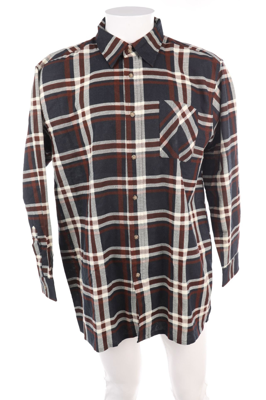 Worker - kariertes Hemd - L