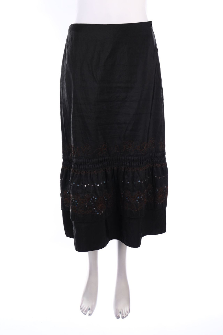 Yessica by C&A - Midirock mit Stickereien - D 38