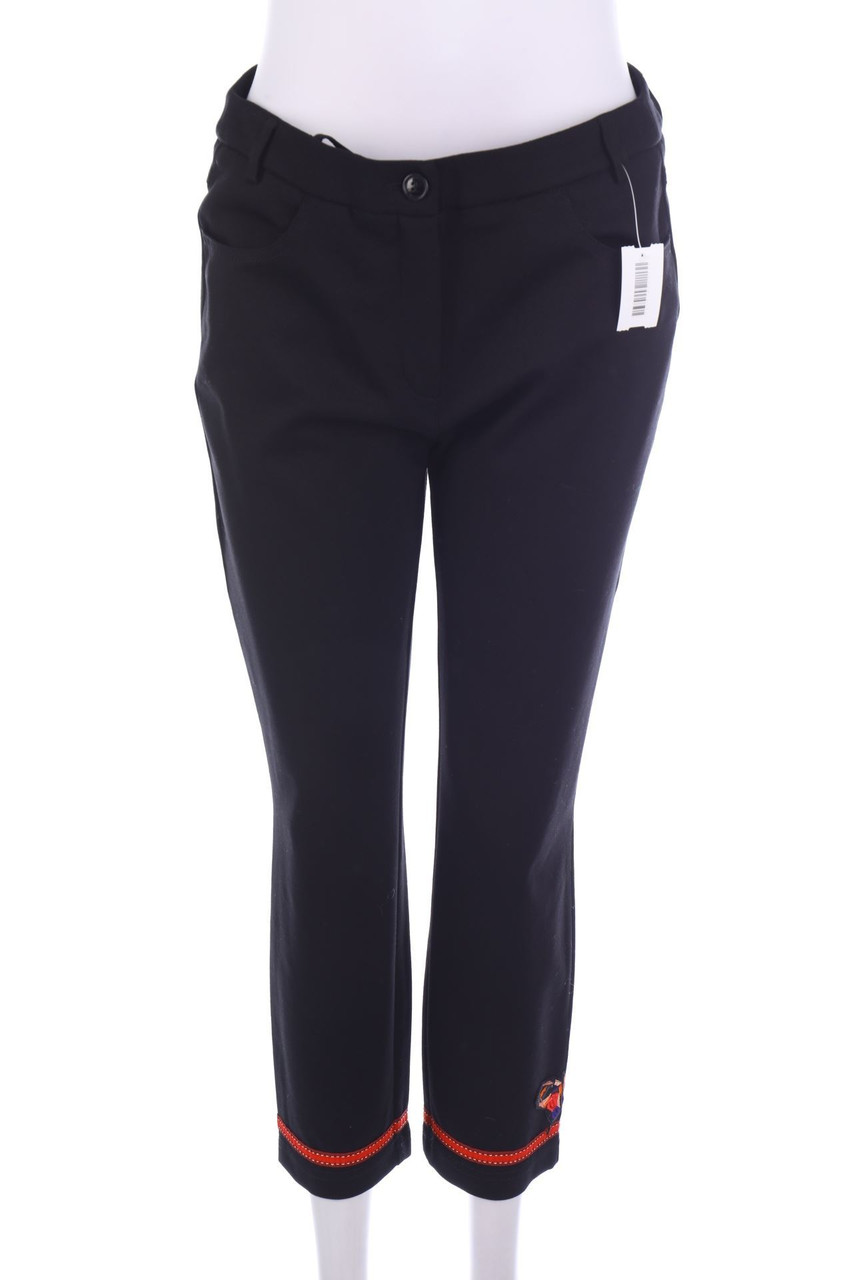 HEINE - Capri-Hose mit Stickereien - L