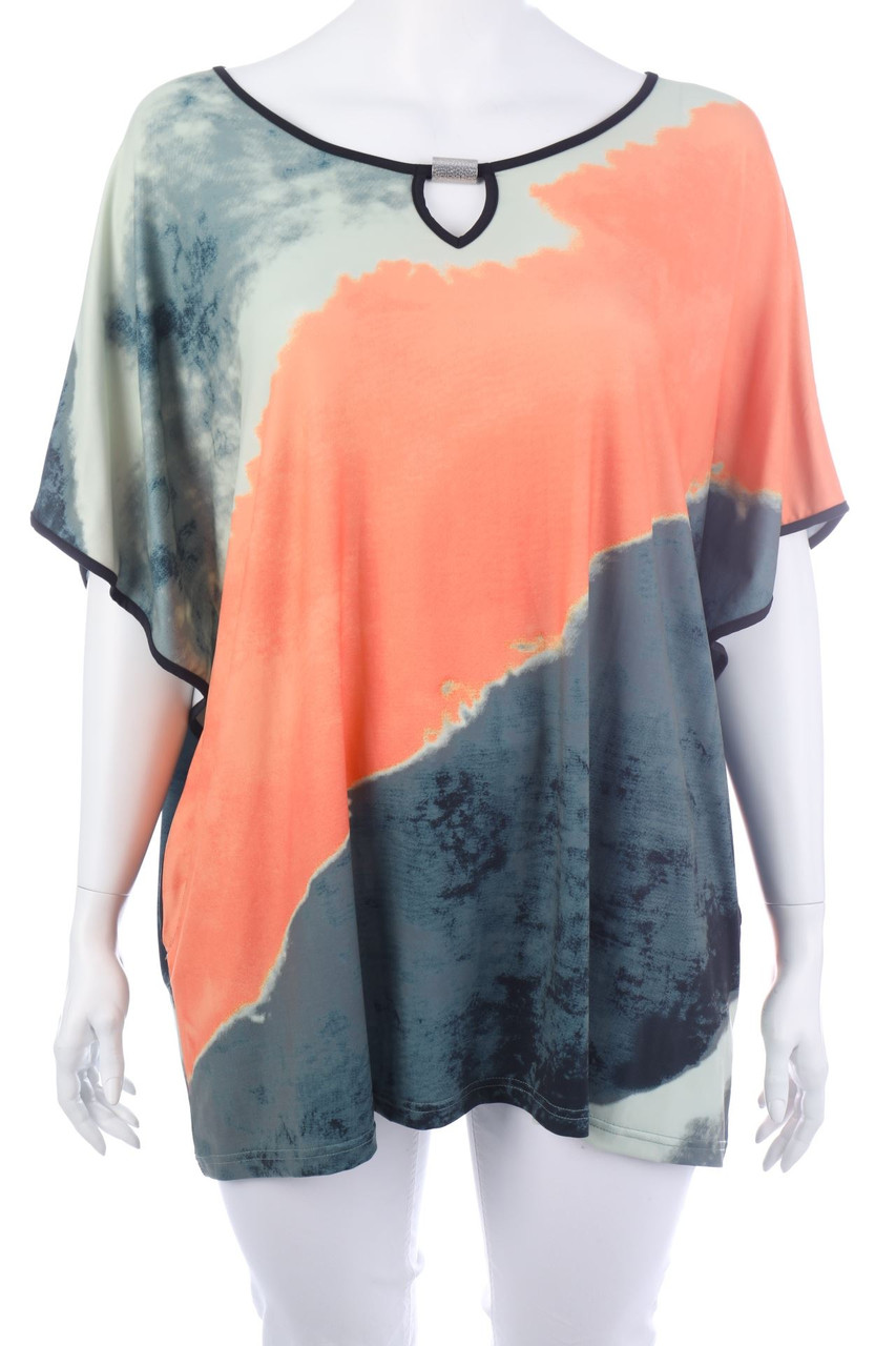 bonprix collection - Kurzarm-Bluse - 56