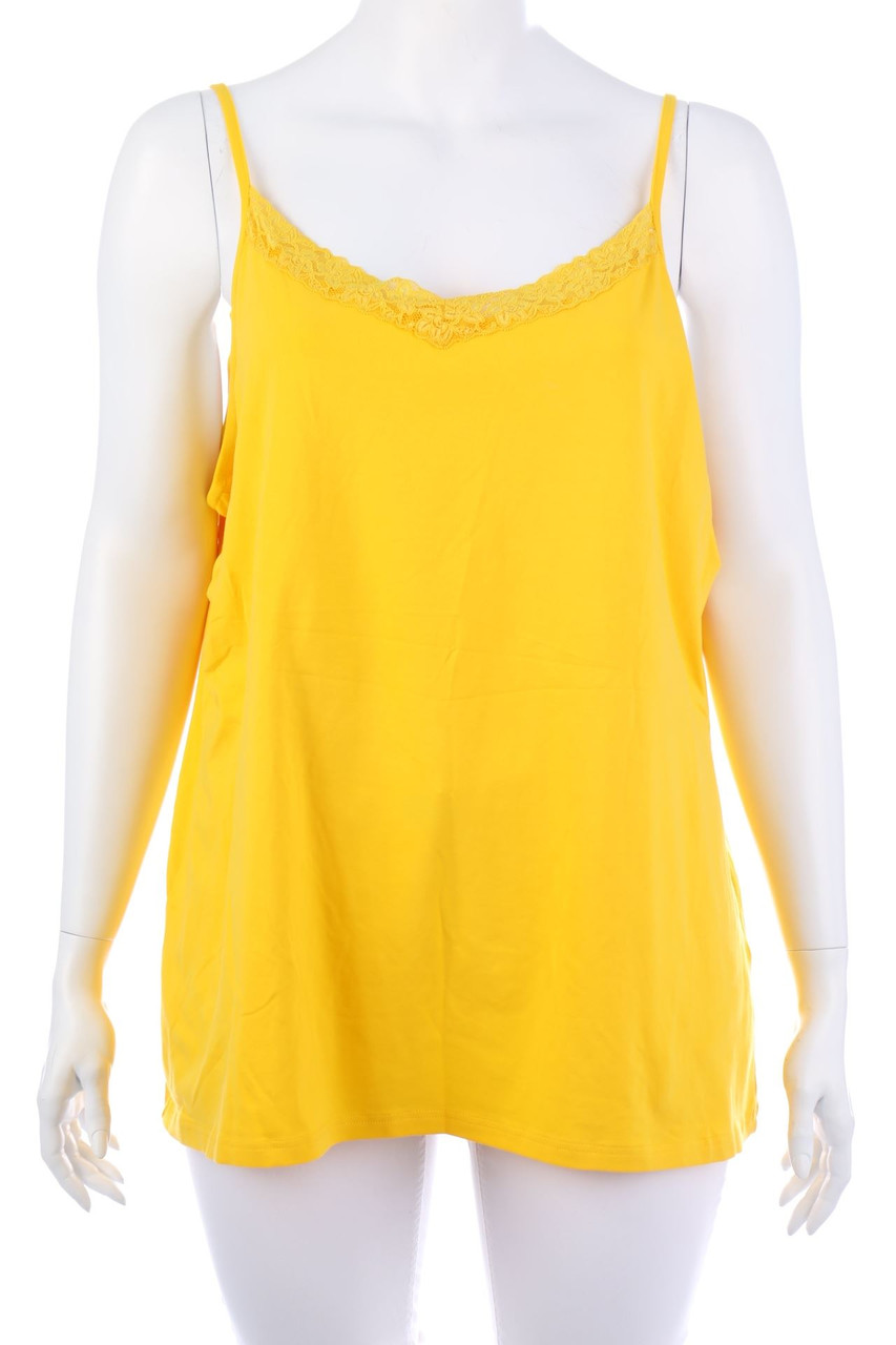 SECONDHAND - Strick-Top mit Baumwolle - 58