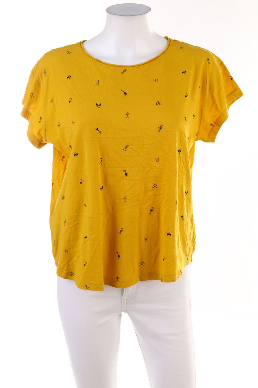 MANGO - Kurzarm-Shirt - L