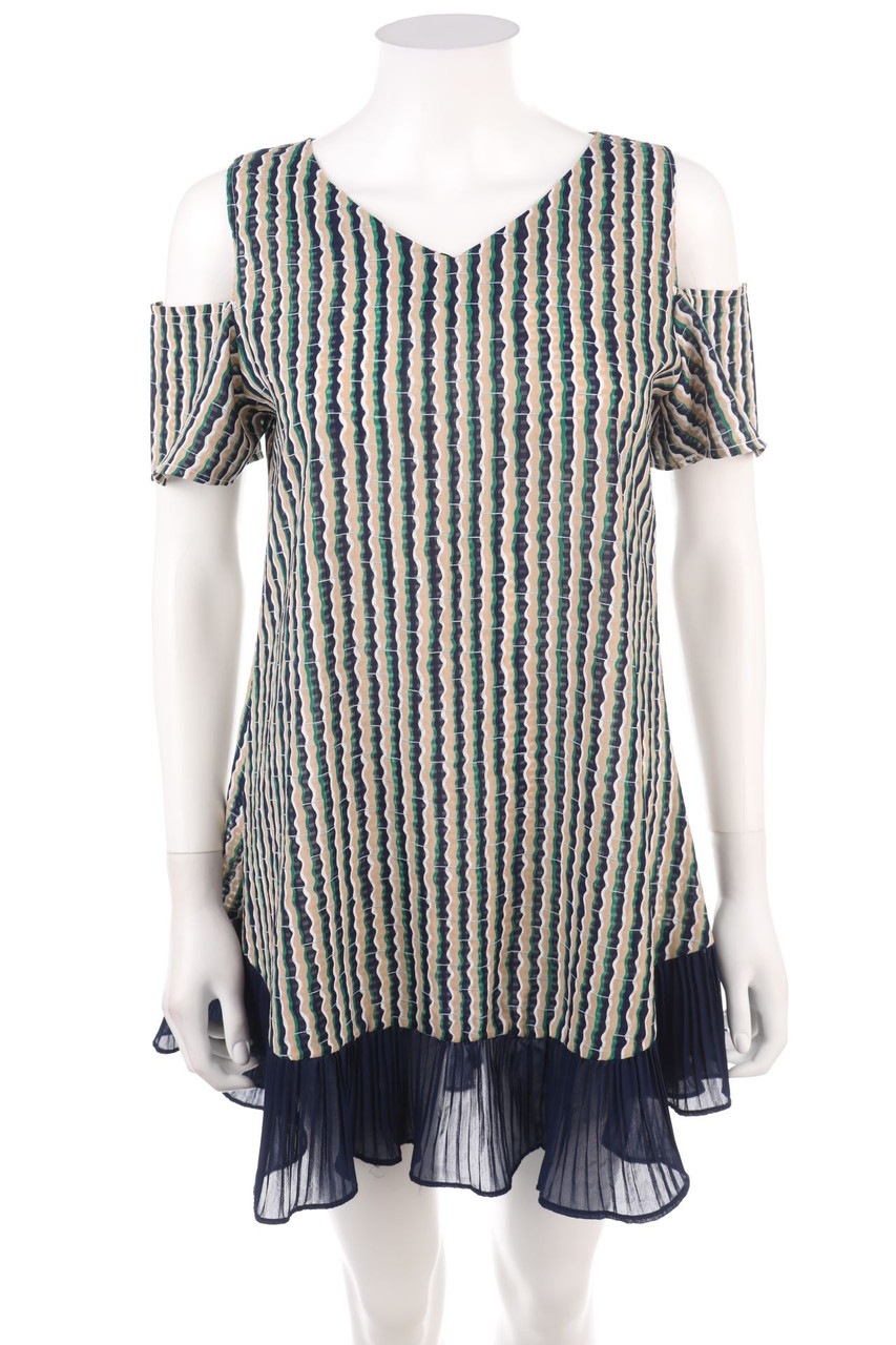 Ohne Label - Cold-Shoulder-Kleid - D 34