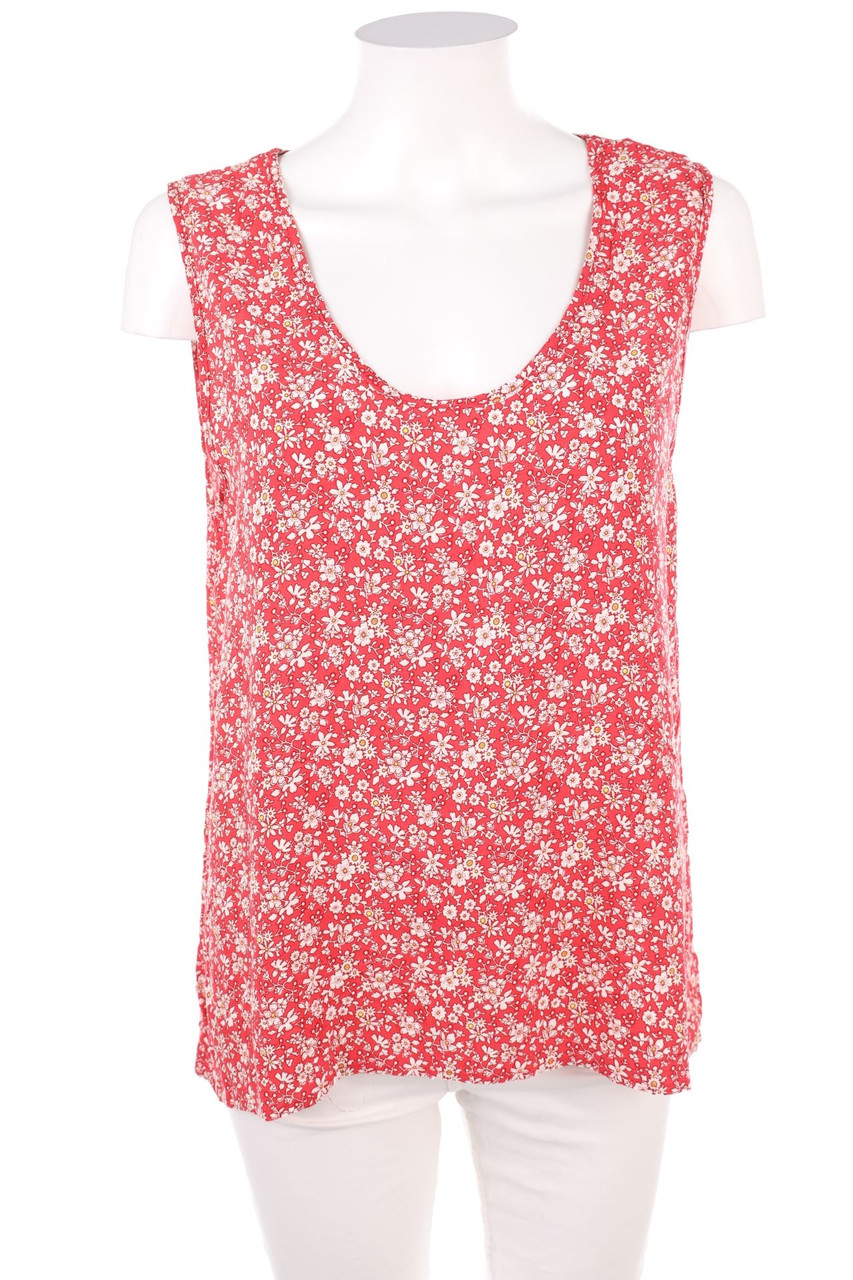 Ohne Label - Blusentop mit Blumen-Print - D 38